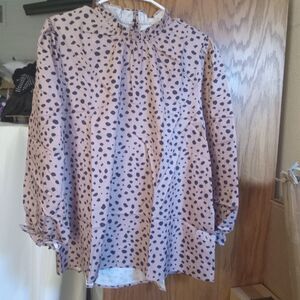 Misakia 3/4 Length Sleeve Womens Top Long Blouse for Women Mock Neck Spring...